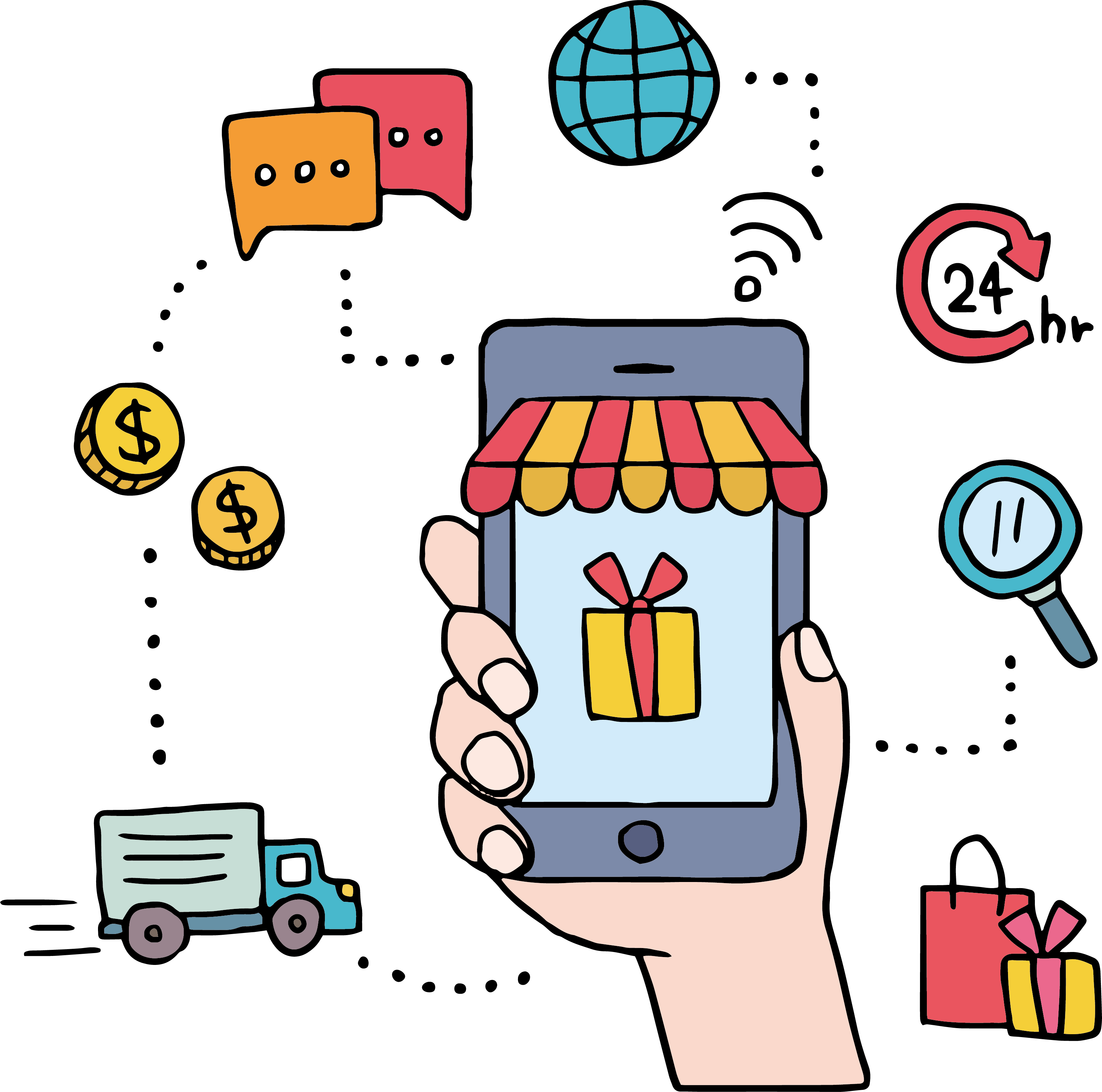 Download Shopping Electricity Supplier Transaction Online Shopping