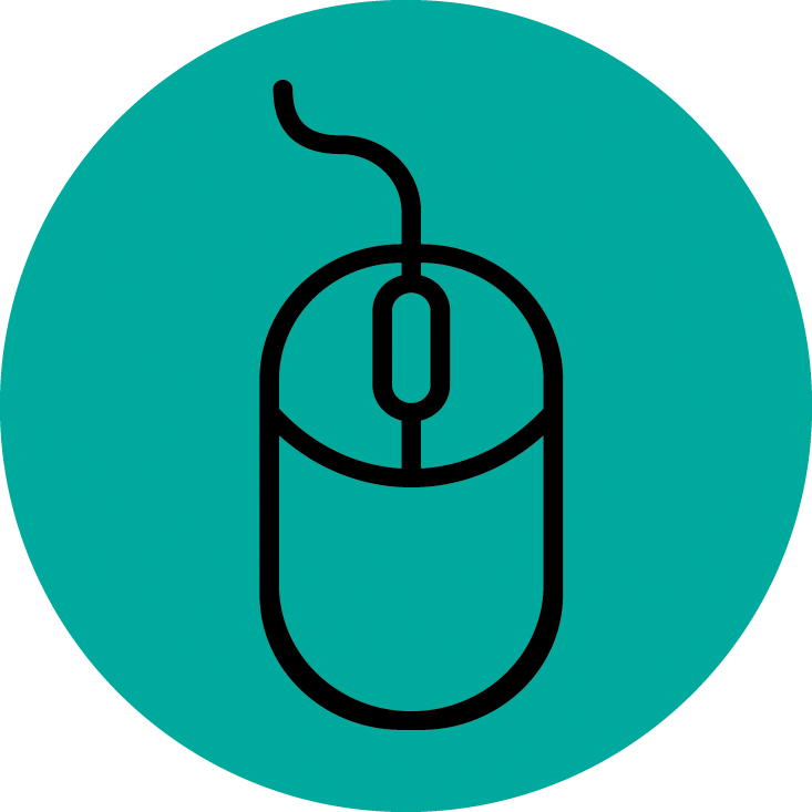 Of Securing Virtual Networks - Maussymbol Clipart (733x733), Png Download