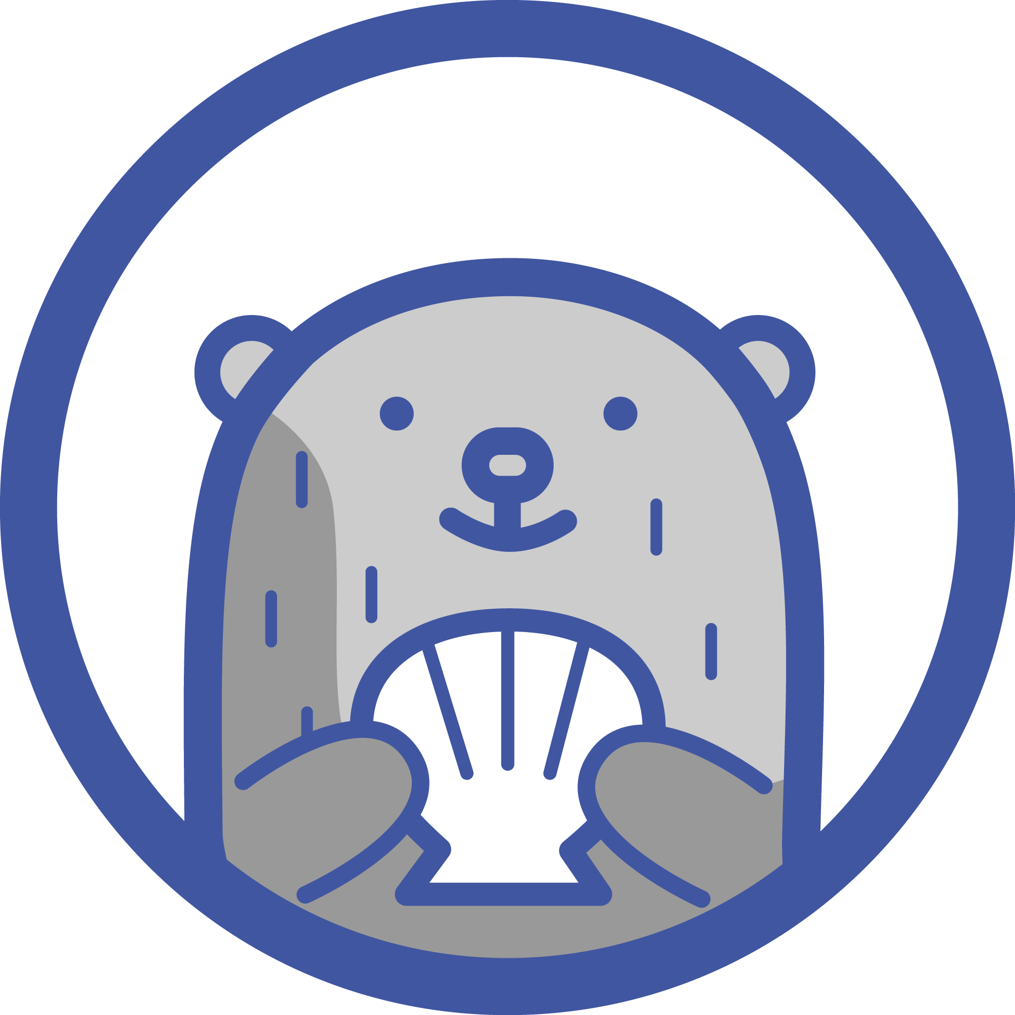 Otter - Circle Clipart (2004x2004), Png Download