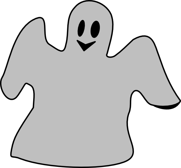 Clipart Of Ghost, Must And However - Png Download (600x557), Png Download