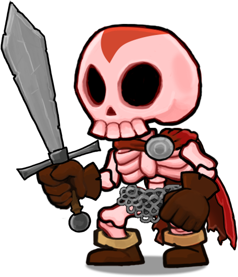 Skeleton Fire A 0 , Png Download Clipart (816x949), Png Download