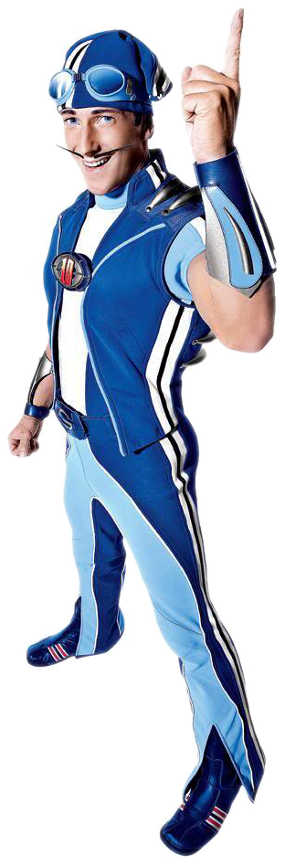 Lazytown Main Character Photos - Sportacus Lazy Town Clipart (754x970), Png Download