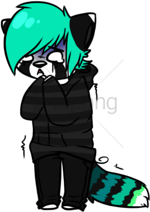 Free Png Nervous By Spunkyracoon - Cartoon Clipart (480x680), Png Download