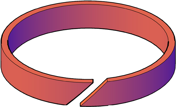 Pb12sc - Bangle Clipart (700x699), Png Download