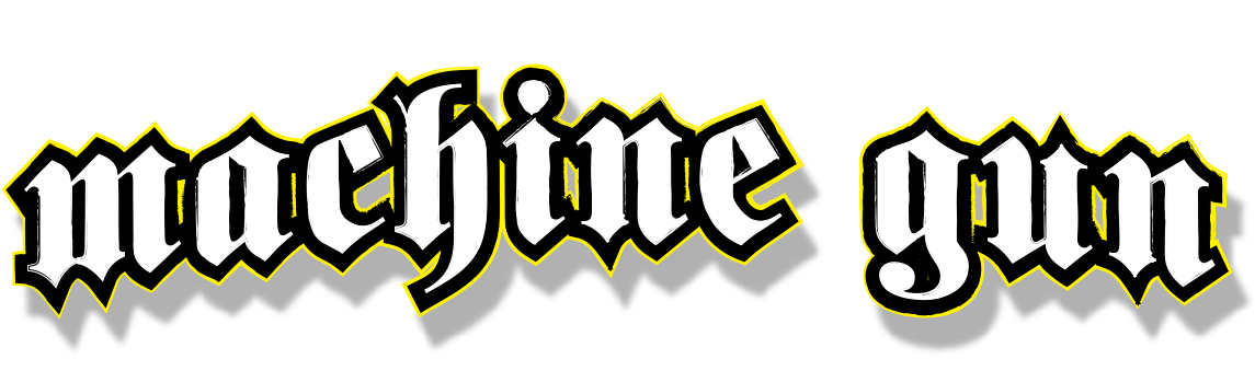 We The People Png - Machine Gun Logo Clipart (1145x339), Png Download