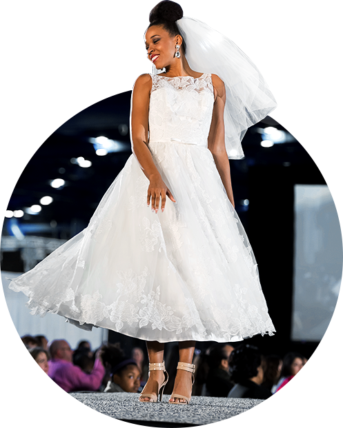 The Bridal Extravaganza Fashion Show Is A Must See - Gown Clipart (497x621), Png Download