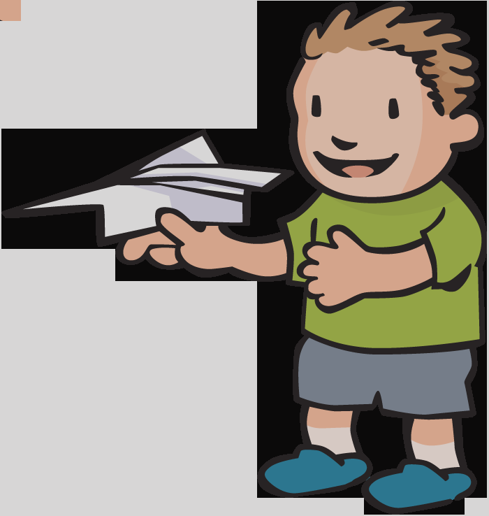 Making Paper Plane Clipart - Png Download (700x738), Png Download