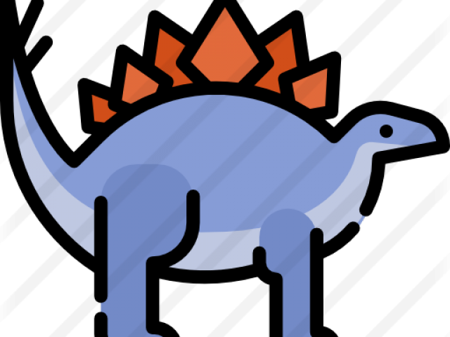 Stegosaurus Clipart Transparent - Png Download (640x480), Png Download