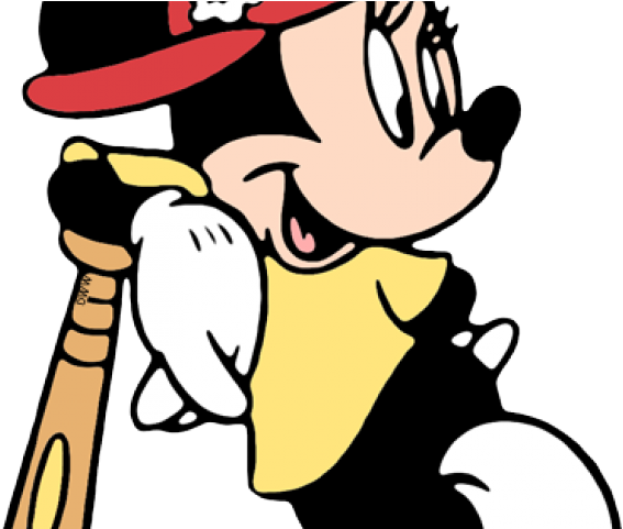 Minnie Mouse Clipart - Minnie Mouse Baseball Coloring Pages - Png Download (640x480), Png Download