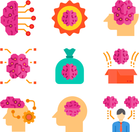 Brain Concept Clipart (600x564), Png Download