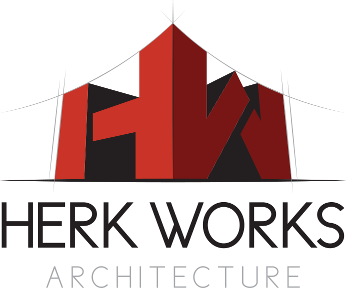 Herk Works Architecture - Graphic Design Clipart (692x577), Png Download