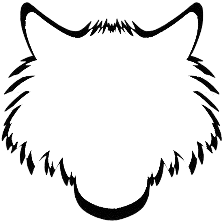 Wolf One Sweaters Clipart (1024x1024), Png Download