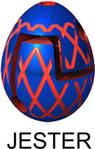 Jester 3d Maze Puzzle - Oval Clipart (600x600), Png Download