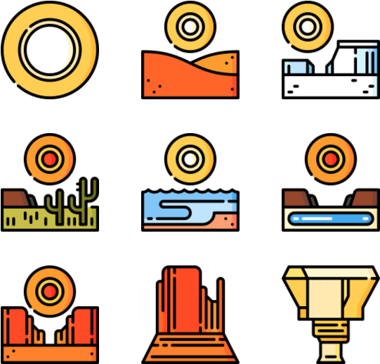 Desert Clipart (600x564), Png Download