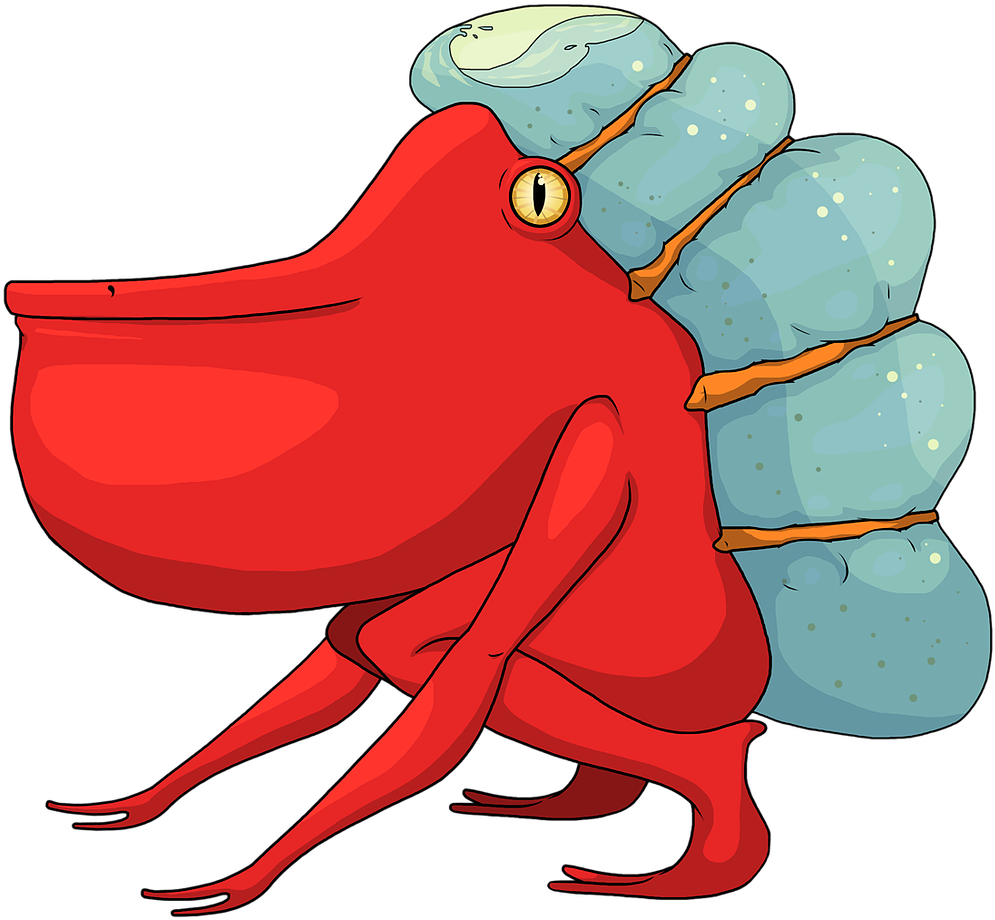 Najels Are Solitary Creatures, But Not By Choice - Illustration Clipart (1118x1026), Png Download