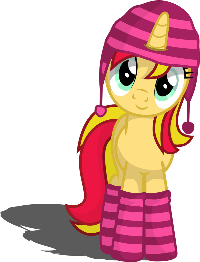 Sunset Shimmer Hat Clipart (599x762), Png Download