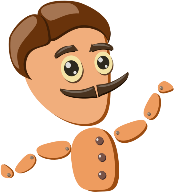 Puppetry Gif Maker 4 - Cartoon Clipart (630x630), Png Download