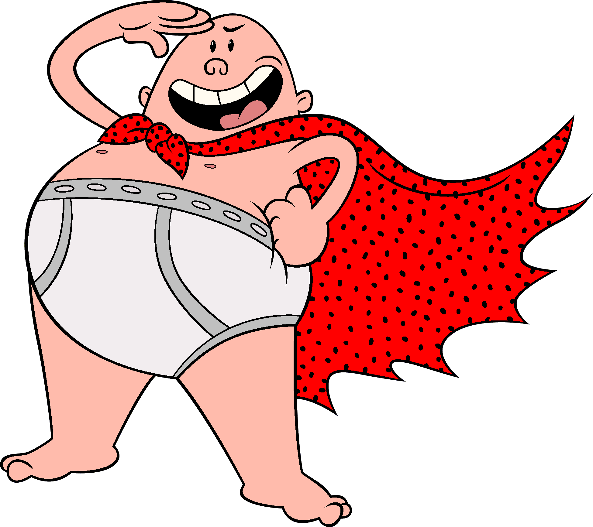 Coloring Pages Scooby Doo Games - Art Of Captain Underpants Clipart (1951x1735), Png Download