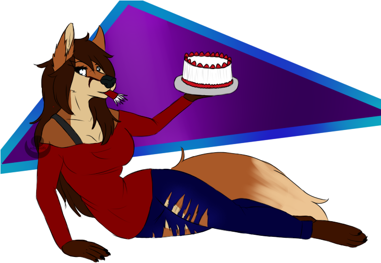 Happy Birthday/anniversary To Me - Cartoon Clipart (755x528), Png Download