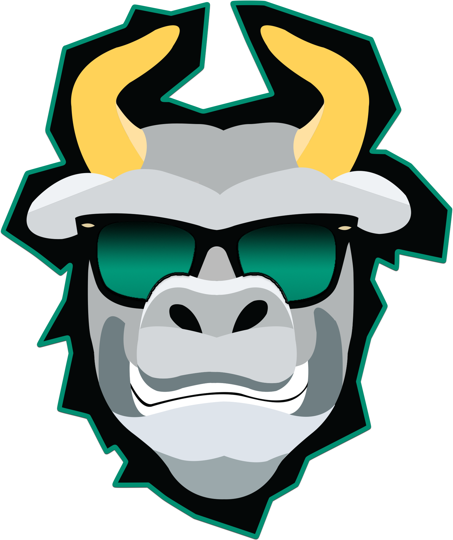 Rocky The Bull Clipart (3000x3000), Png Download