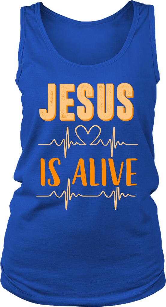 Jesus Is Alive - Active Tank Clipart (1024x1024), Png Download