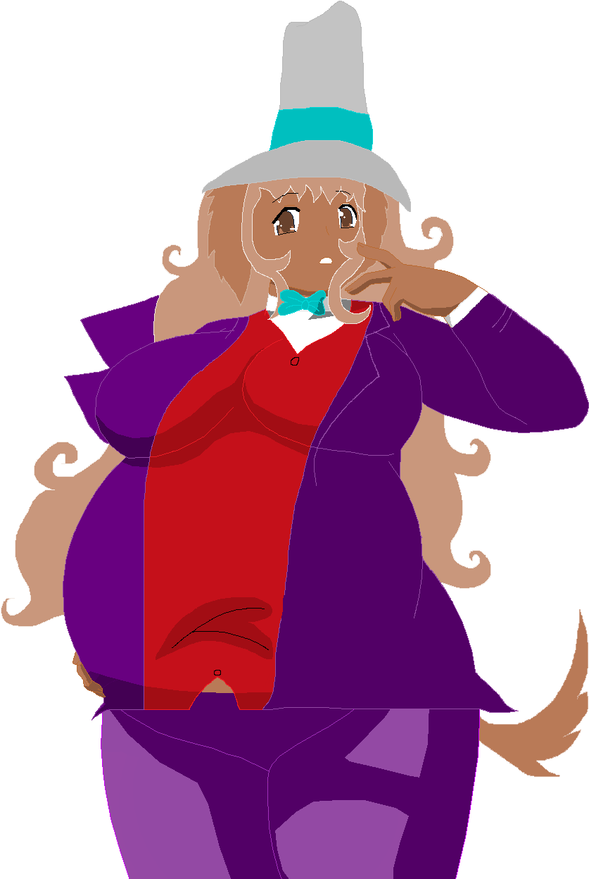 The Dogfather Human Female - Illustration Clipart (858x1294), Png Download