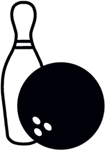 L Bowling 01 Nu Clipart (574x600), Png Download