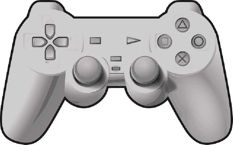 Joystick Clipart , Png Download - Clip Art Stick Game Transparent Png (800x501), Png Download