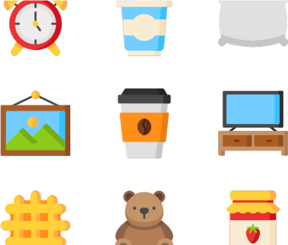 Bedroom Clipart Object - Png Download (640x480), Png Download