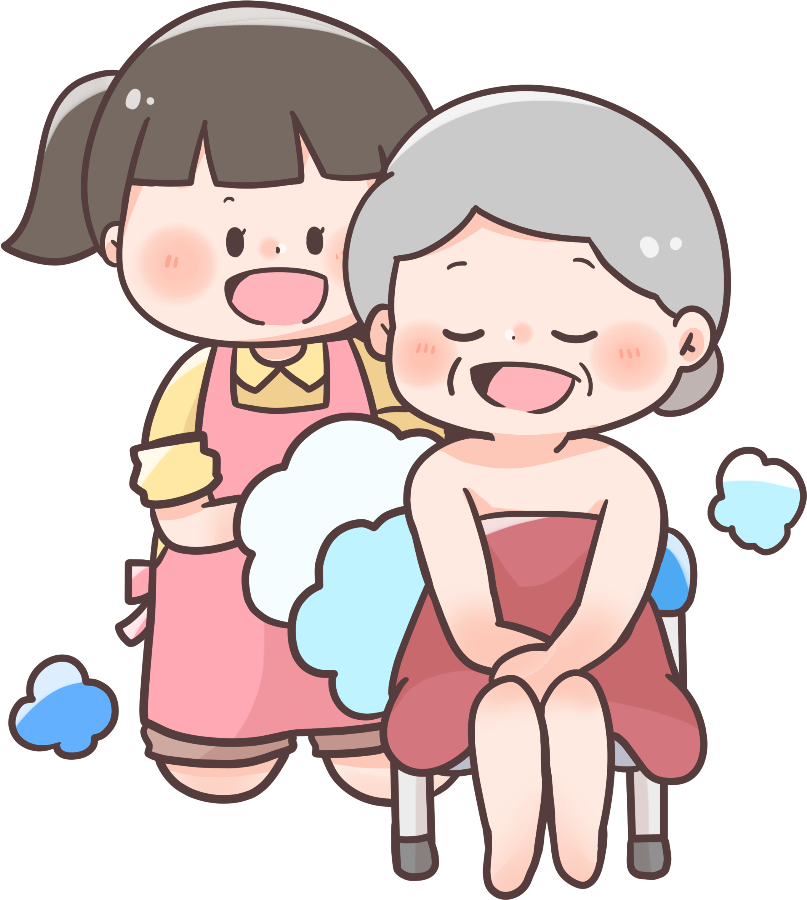 Shower - Cartoon Clipart (3000x3000), Png Download
