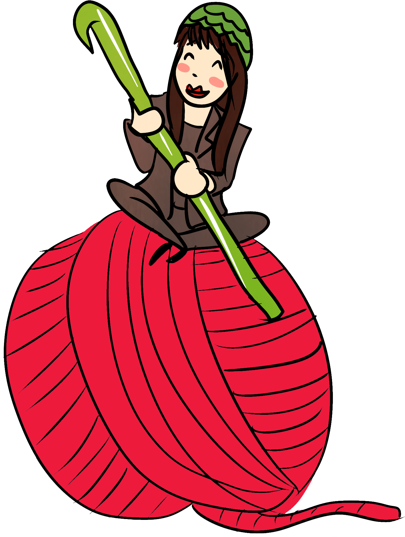 Crocodile Stitch, The One, Giveaways, Crochet Patterns, - Cartoon Clipart (1500x2100), Png Download