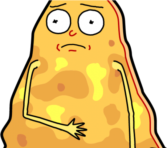 Rick And Morty Clipart Buff - Pizza Rick Y Morty - Png Download (640x480), Png Download