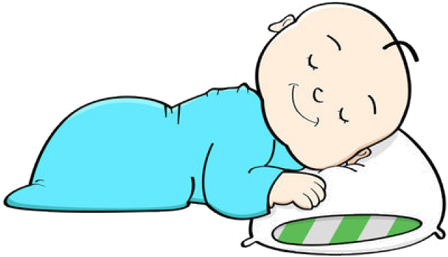 Clipart Of The Day - Baby Sleeping Image Cartoon - Png Download (640x480), Png Download