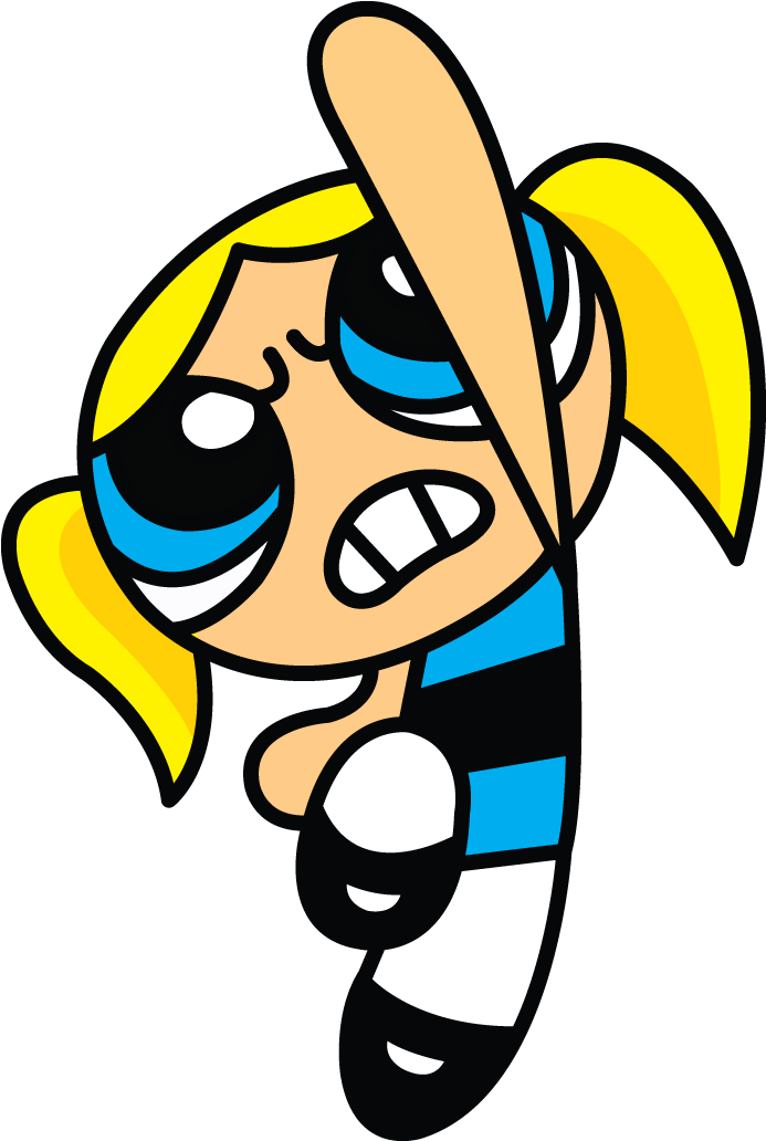 Drawn Fish Bubble Drawing - Easy Drawings Of Power Puff Girls Clipart (720x1280), Png Download