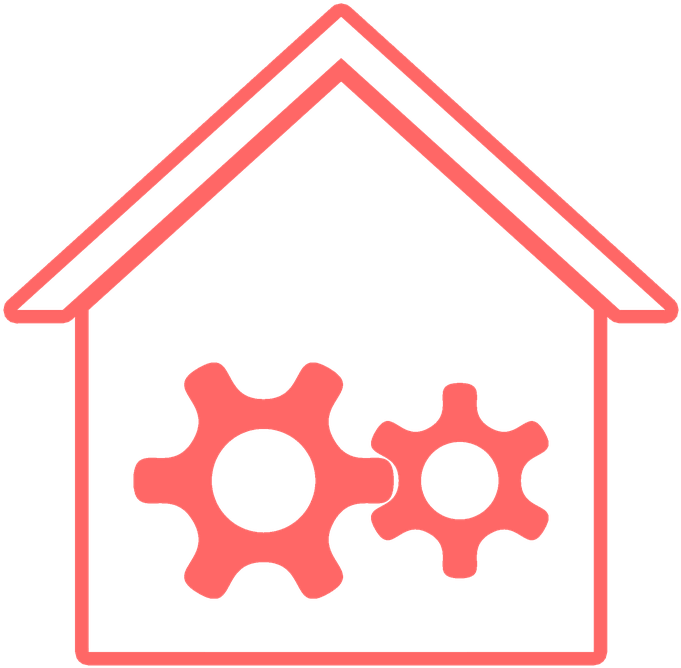 Icon, Smart Home, Home, Technology, Control, Taxes - Technology Smart Home Icon Clipart (681x668), Png Download