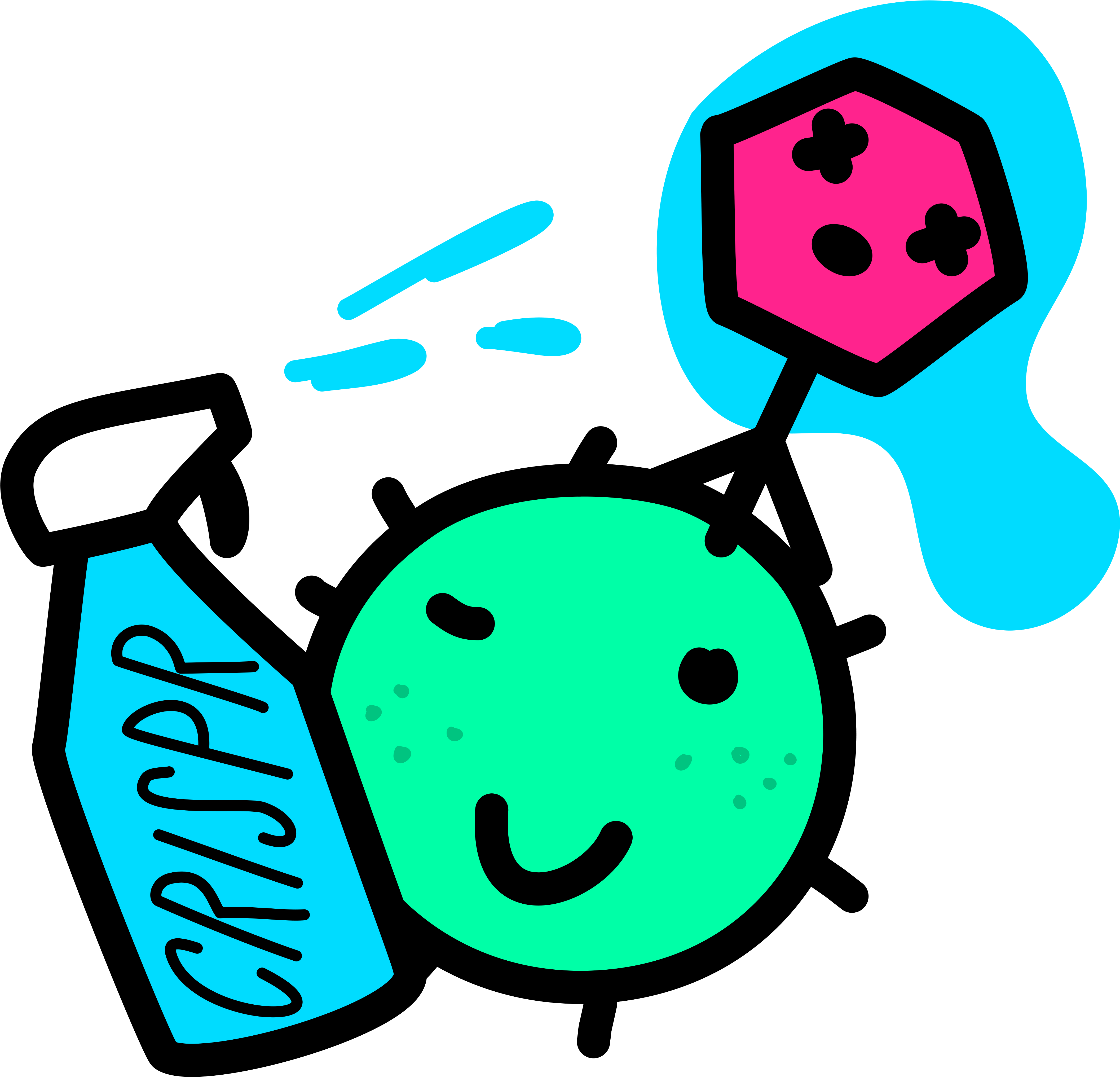 I've Also Looked At The Coevolution Of Populations Clipart (4286x4196), Png Download