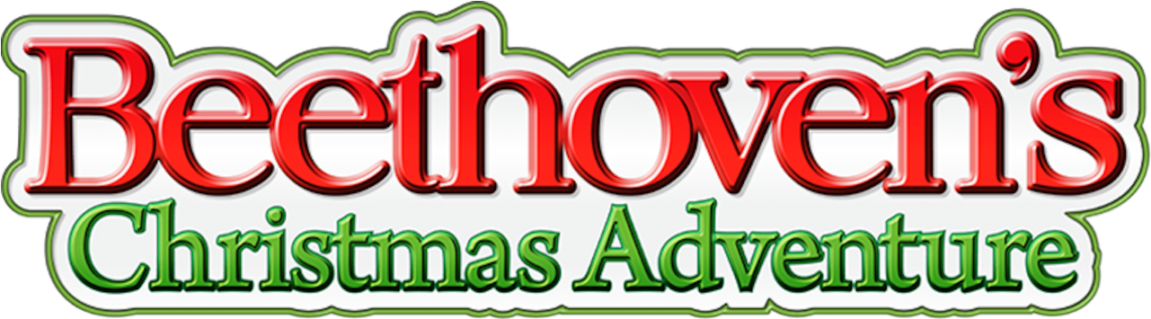 Beethoven's Christmas Adventure - Graphic Design Clipart (1280x544), Png Download