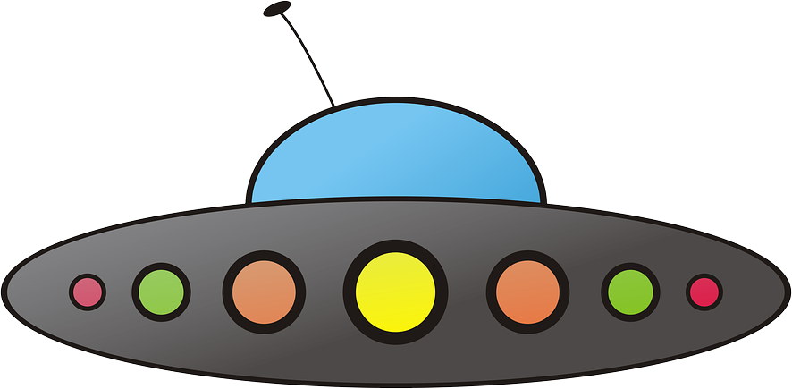 Ufo Png - Circle Clipart (886x435), Png Download