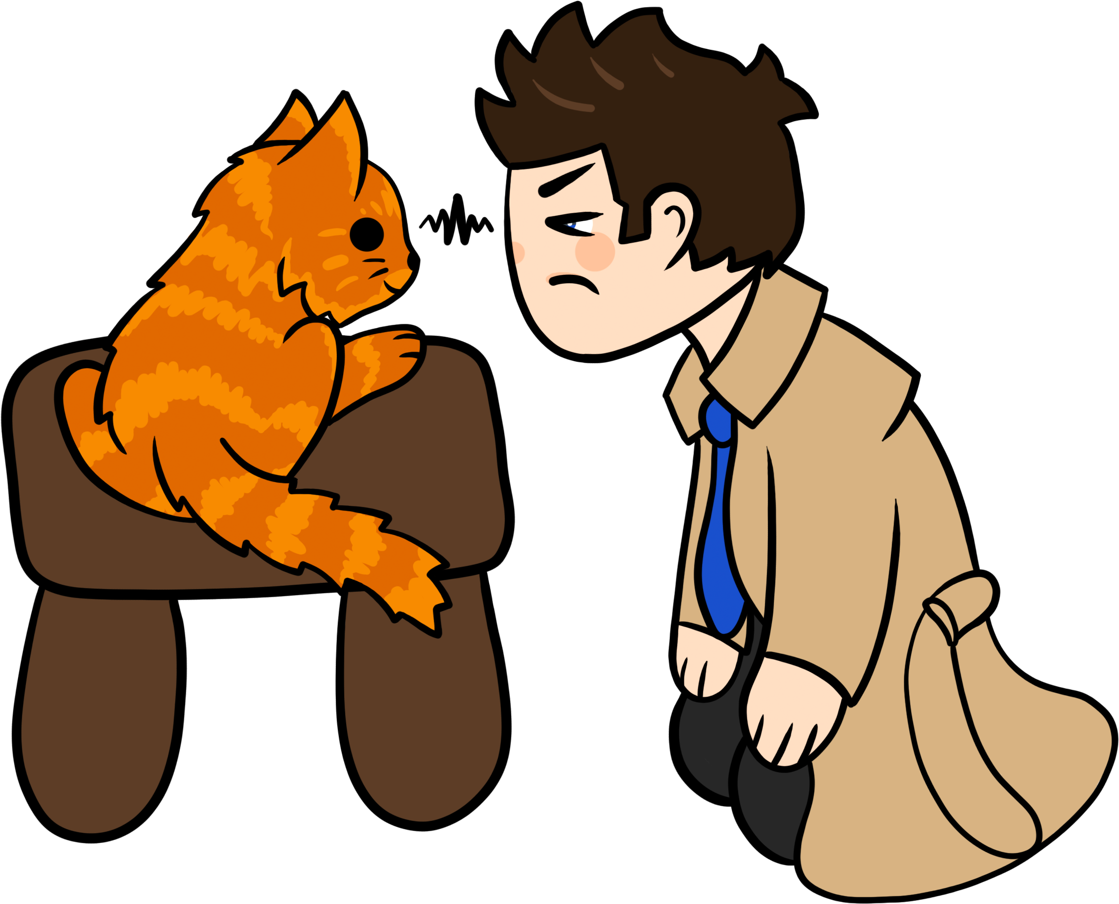 Interrogation - Cartoon Clipart (2840x2221), Png Download