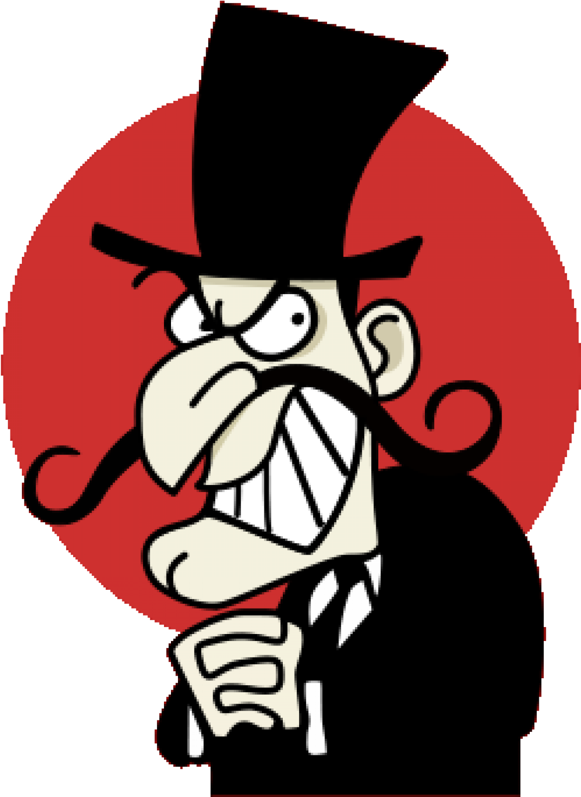 Snidely Whiplash , Png Download - Snidely Whiplash Clipart (1169x1604), Png Download