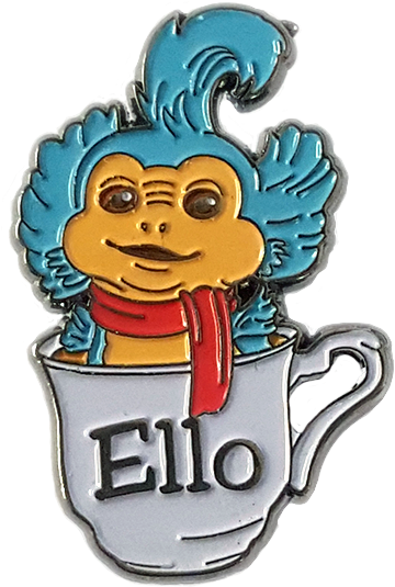 Labyrinth Soft Enamel Pin Badge - Cartoon Clipart (804x828), Png Download