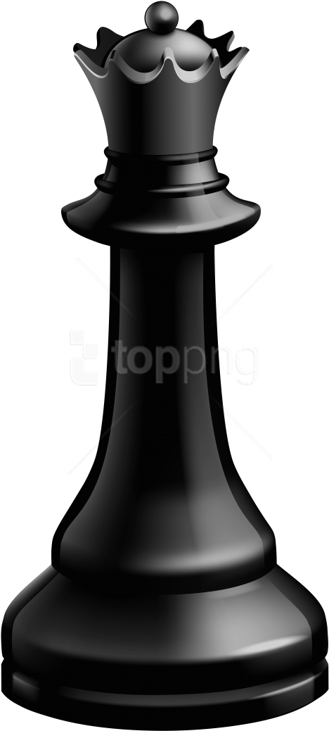 Download Queen Black Chess Piece Clipart Png Photo - Black King Chess