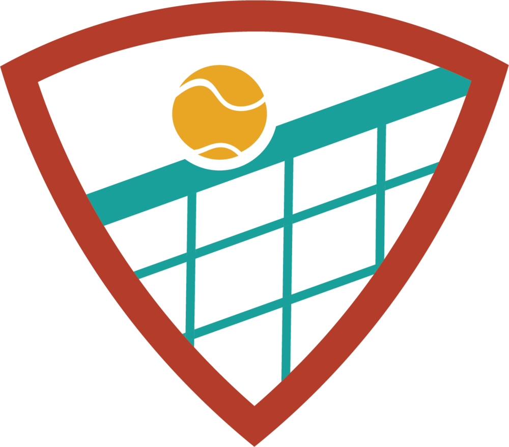 Tennis - Emblem Clipart (1000x879), Png Download