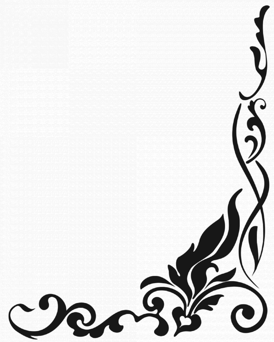 Corner Border Png Clipart Decorative Corners Clip Art - Border Png