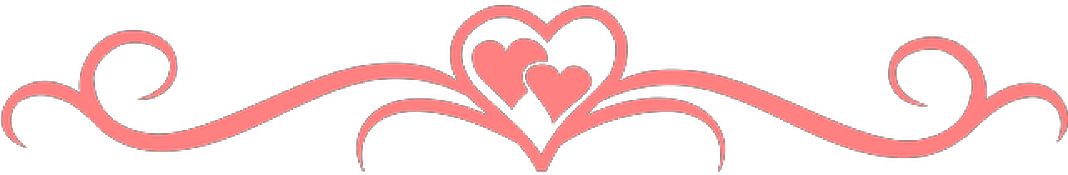 Image Dividerdasd Png Animal - Red Valentine Hearts-valentine's Day Photo Card/custom Clipart (1211x289), Png Download