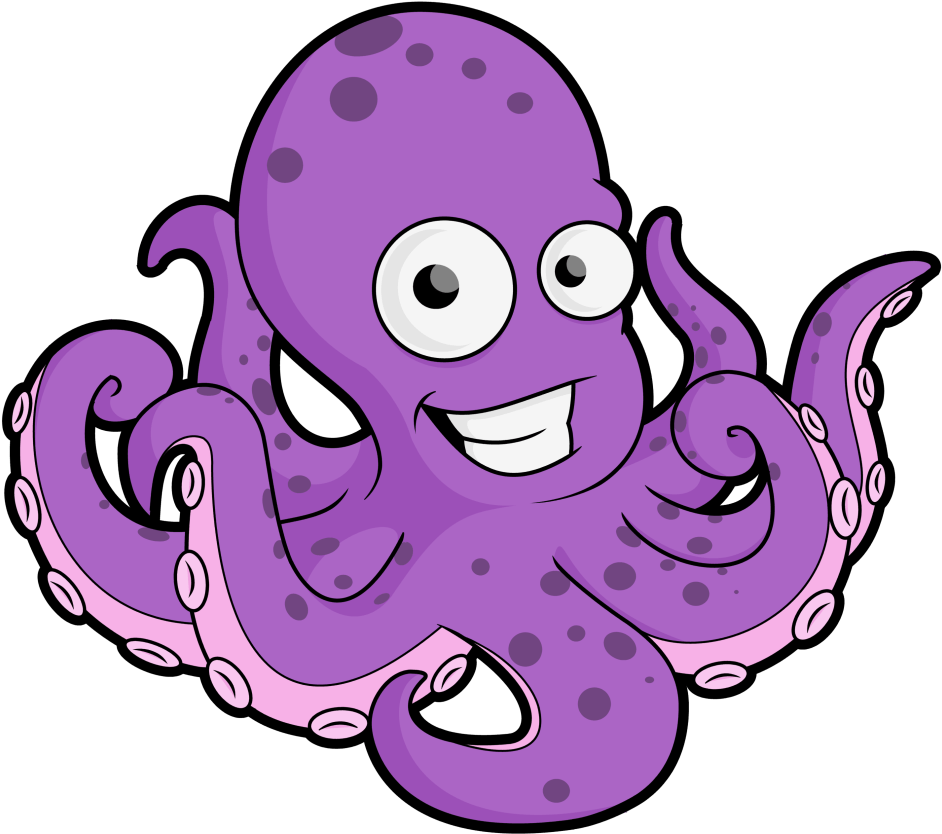 Octopus Clipart - Png Download (1024x1024), Png Download