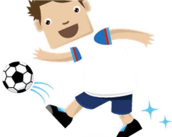 Playing Soccer Clipart - Png Download (640x480), Png Download