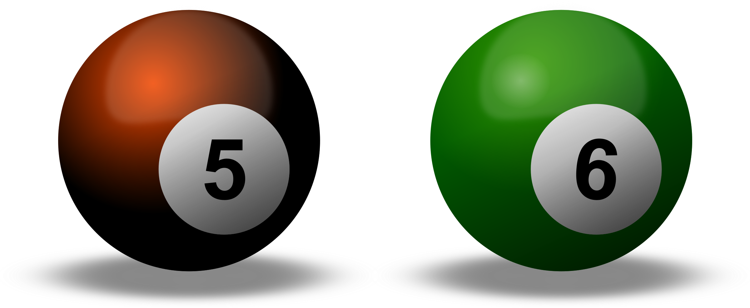 Billiard Ball Clipart Svg Billiard Balls Clip Art Png Download