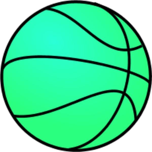 Clipart Birthday Basketball - Balones De Basquetbol Para Colorear - Png Download (600x600), Png Download