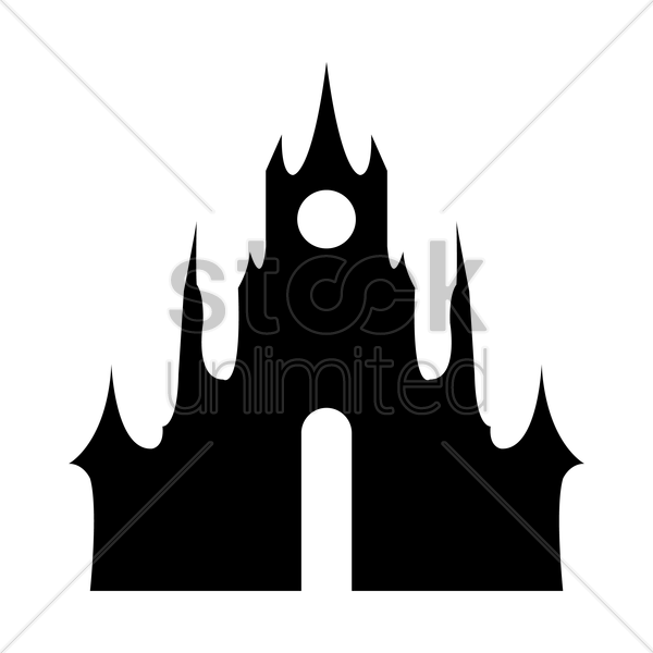 Castle Clipart Silhouette Castle - Castle - Png Download (600x600), Png Download